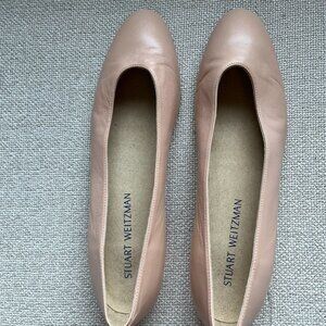 Stuart Weitzman Leather Ballet Flats